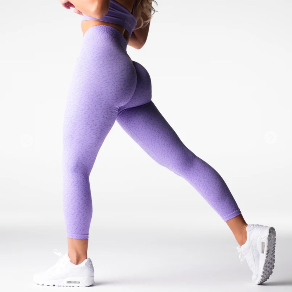 NVGTN Purple Seamless Leggings